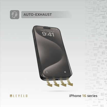 Levelo 2.5D Silk Print Silicone Edge Screen Protector - Privacy Screen Protector