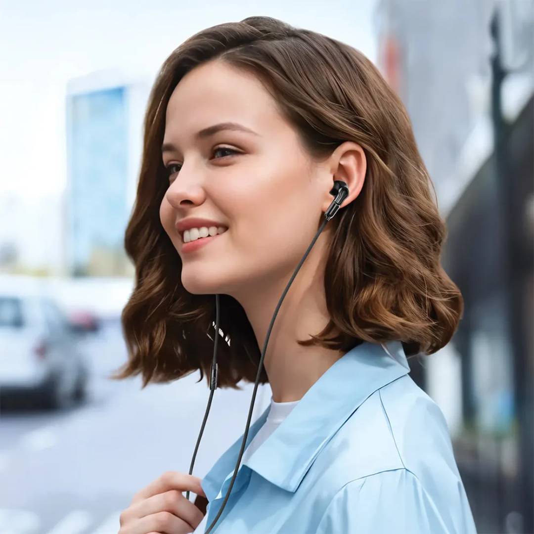 Levelo 2 IN 1 TWS Wired Earphones Soundflex