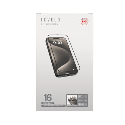 Levelo 3D Resin Glue High Silicone Aluminum Glass Screen Protector - Clear Screen Protection