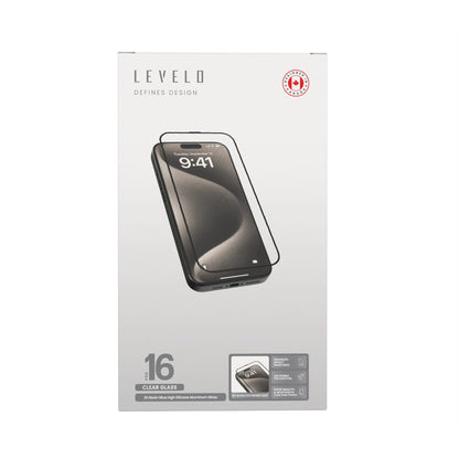 Levelo 3D Resin Glue High Silicone Aluminum Glass Screen Protector - Clear Screen Protection