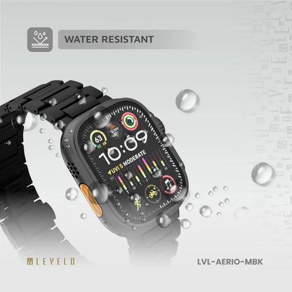 Levelo Aerio Titanium Watch Strap for Apple Watch 49/46mm