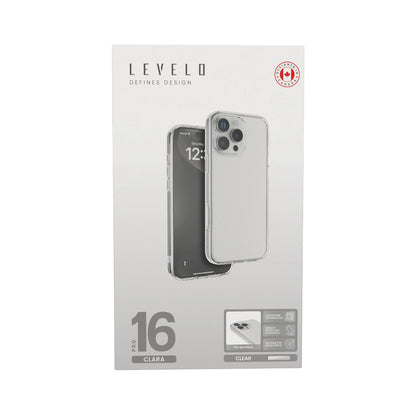 Levelo Clara Case For iPhone 16 pro