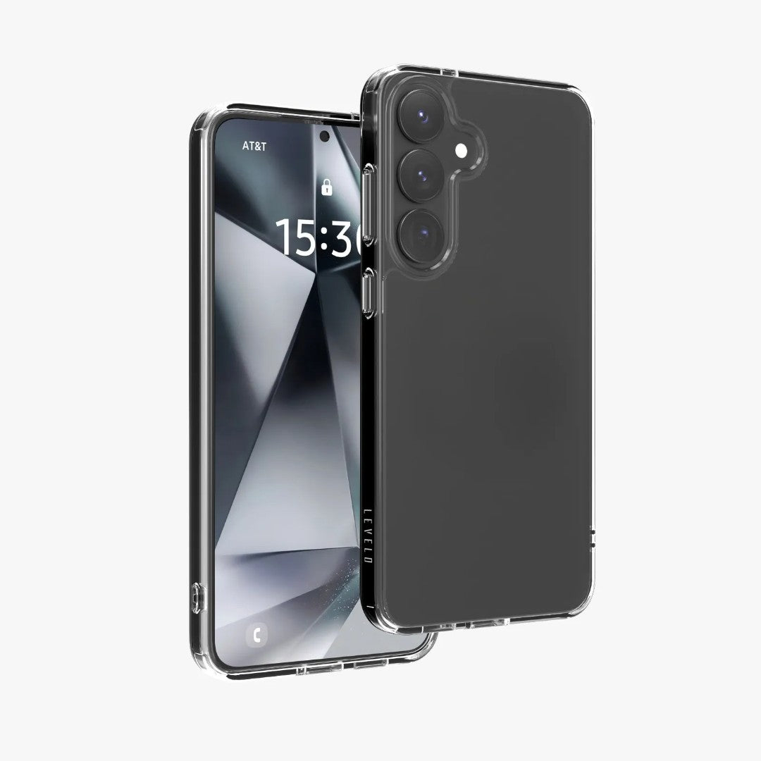 Levelo Clara Clear Case For Samsung S25, S25 Ultra & S25 Plus