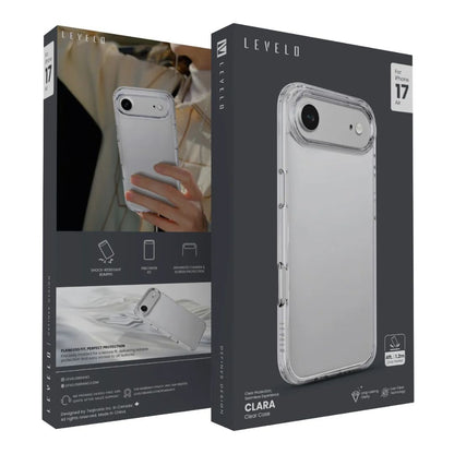 Levelo Clara TPU+PC Case For iPhone 17 Series