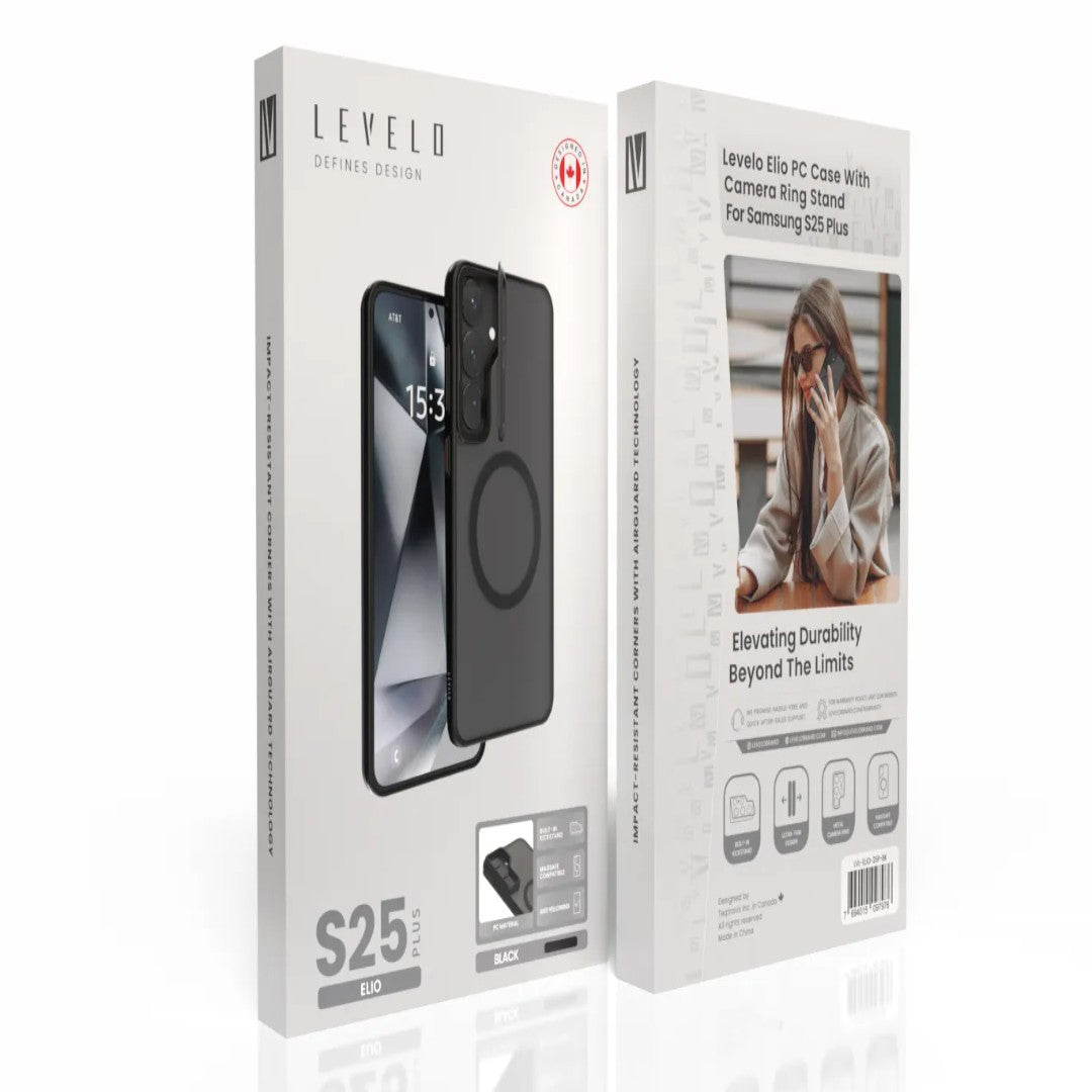 Levelo Elio Case For Samsung S25 Plus & S25 Ultra