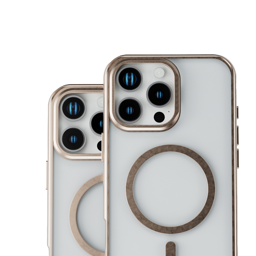 Levelo Elio PC Case With Camera Ring Stand for iPhone 16 Pro Max