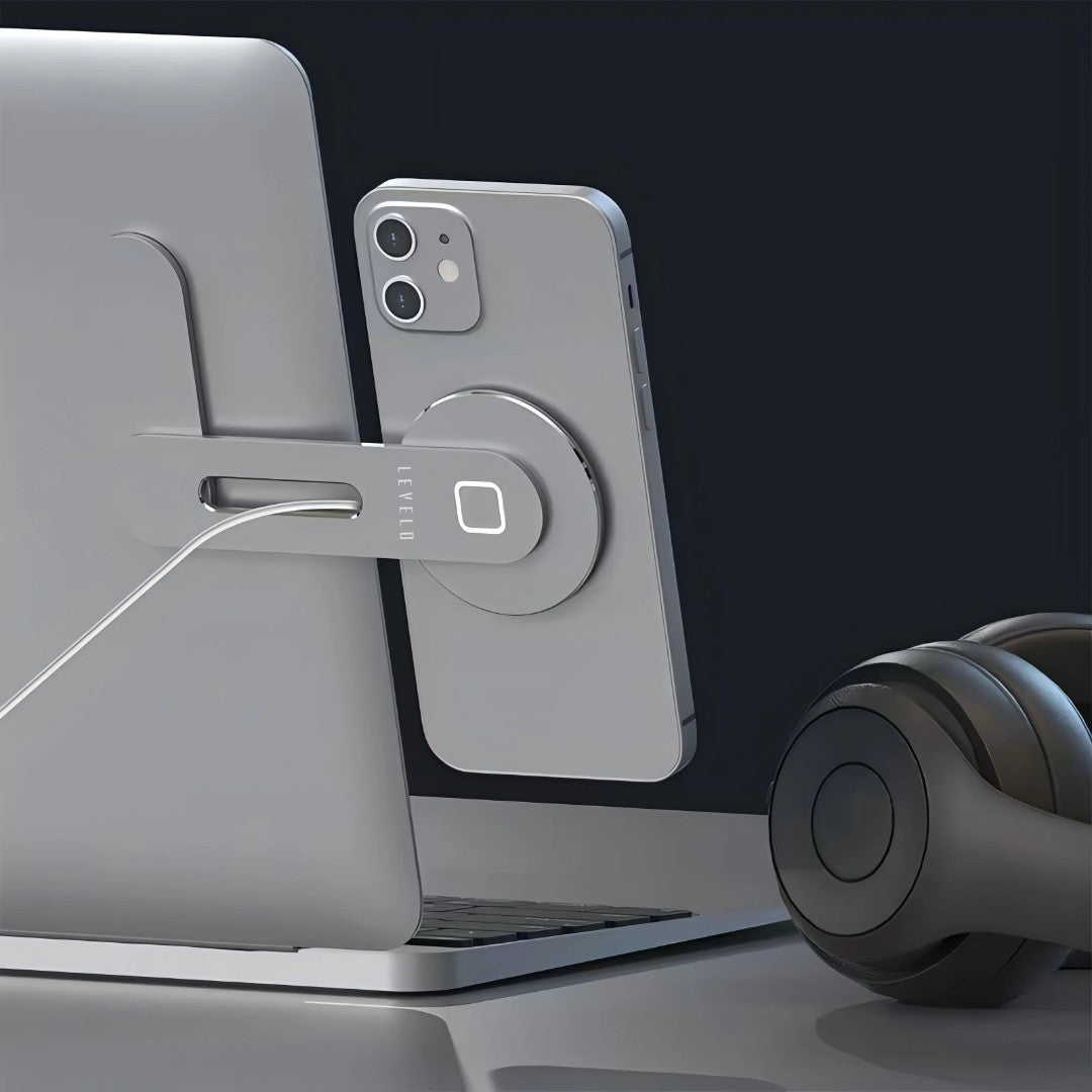 Levelo Energia MagSafe Surface Phone Holder with Wireless Charger