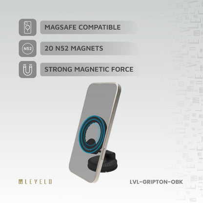 Levelo Gripton MagSafe Car Phone Holder