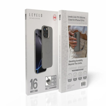 Levelo Livia TPU Silicone Case for iPhone 16 Pro