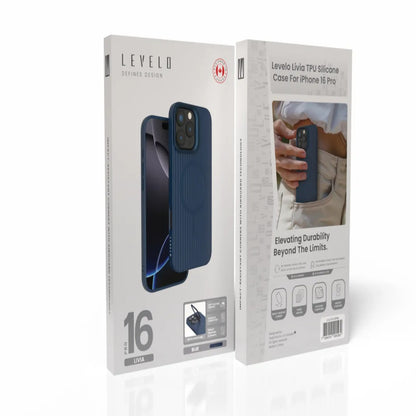 Levelo Livia TPU Silicone Case for iPhone 16 Pro