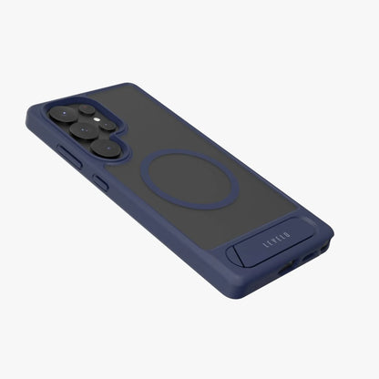 Levelo Matteo With Bottom Stand Grip Case For Samsung S25 Plus & S25 Ultra