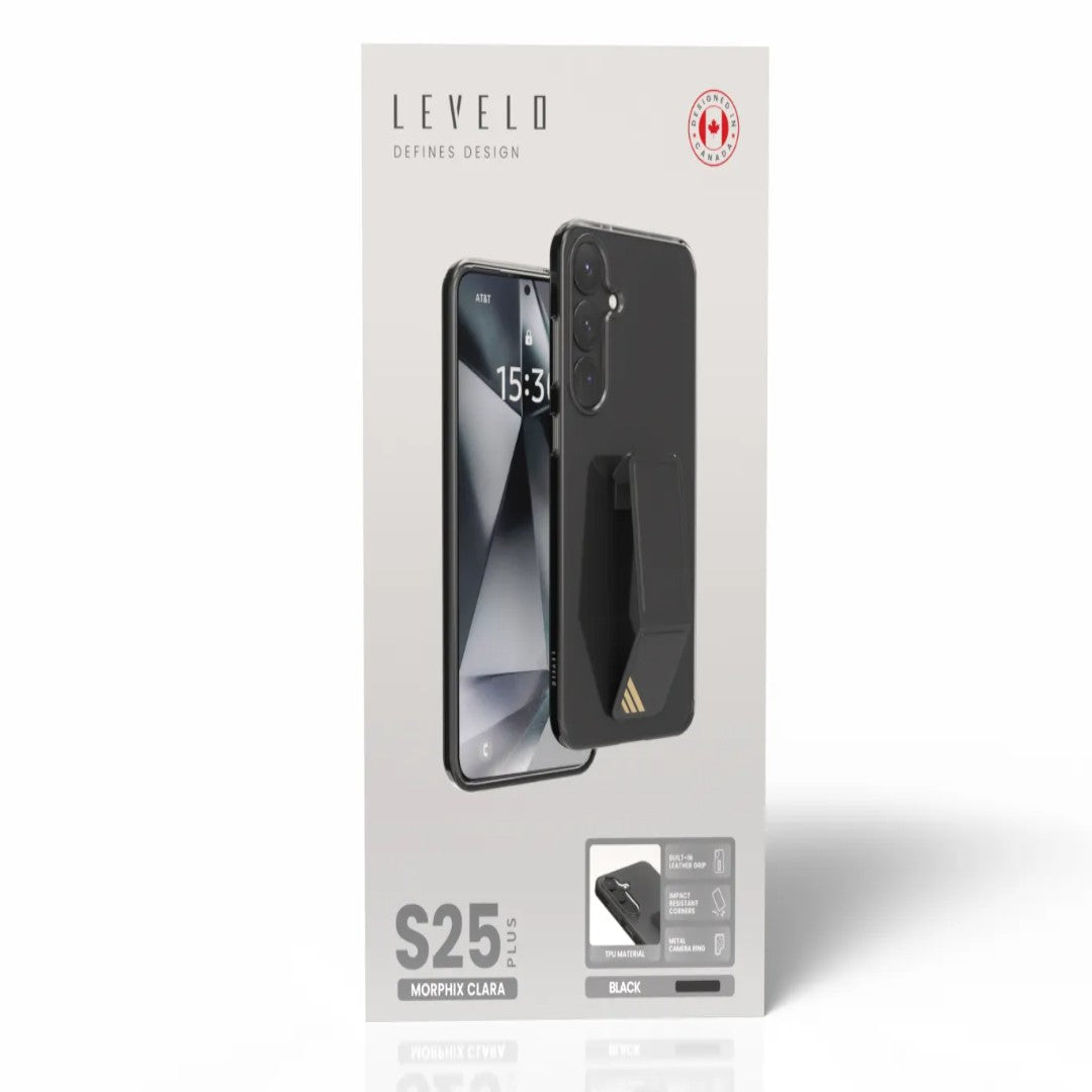 Levelo Morphix Clara Grip Case For S25 Plus