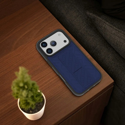 Levelo Morphix Cuero Gripstand Case for iPhone 17 Pro Max / Pro