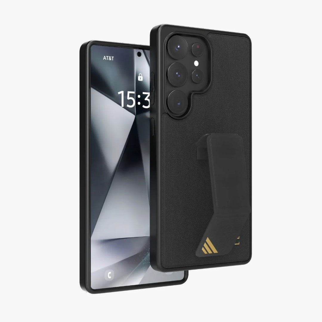Levelo Morphix Leather Case For Samsung S25 Plus & Ultra