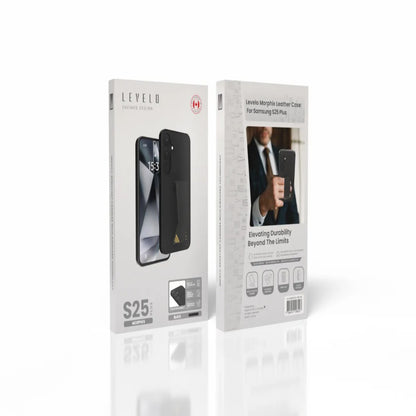 Levelo Morphix Leather Case For Samsung S25 Plus & Ultra