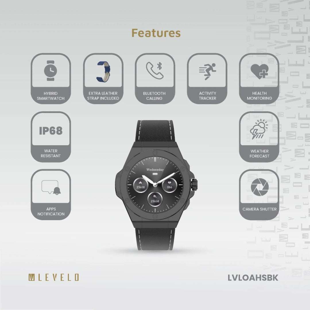Levelo Oak Automatique Hybrid Smartwatch
