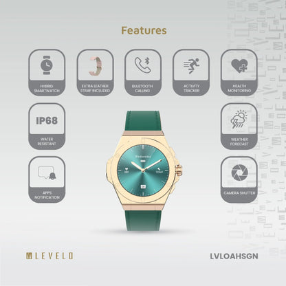 Levelo Oak Automatique Hybrid Smartwatch