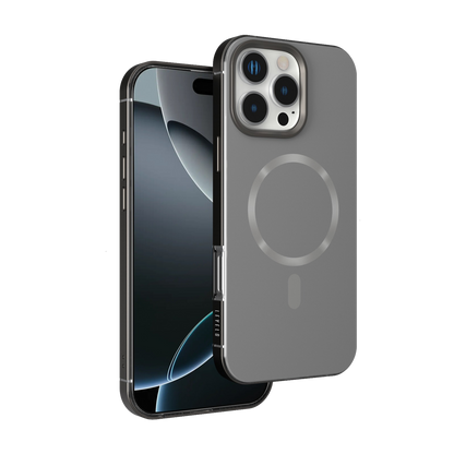 Levelo Opulis Case for iPhone 16 Pro - Gray