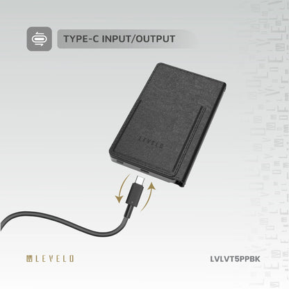 Levelo Vermont 3 IN 1 Portable Wallet Powerbank