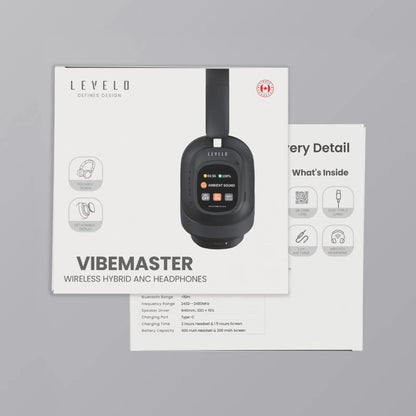 Levelo VibeMaster Hybrid ANC Headphone