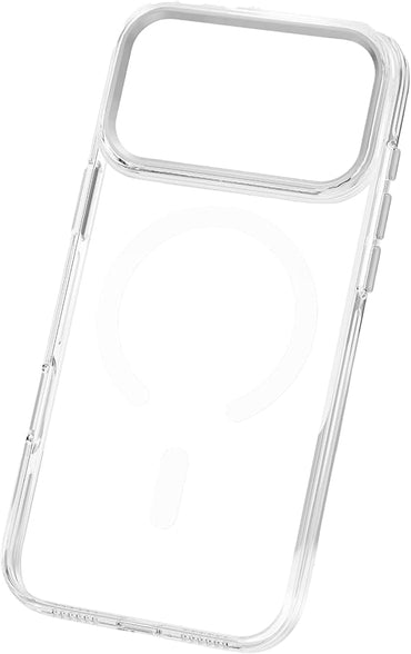 Maxwell High Permeability Compatible with Magsafe iPhone 17 Pro Max Phone Case Lens Guard, Crystal Clear, Full Body Protection