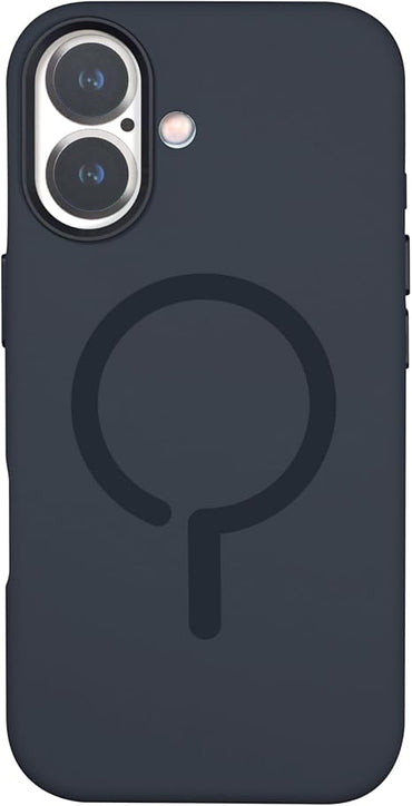 Maxwell Silicone Compatible with MagSafe iPhone 17 and iPhone 17 Air, Full Body Protection, Metal Lens Frame