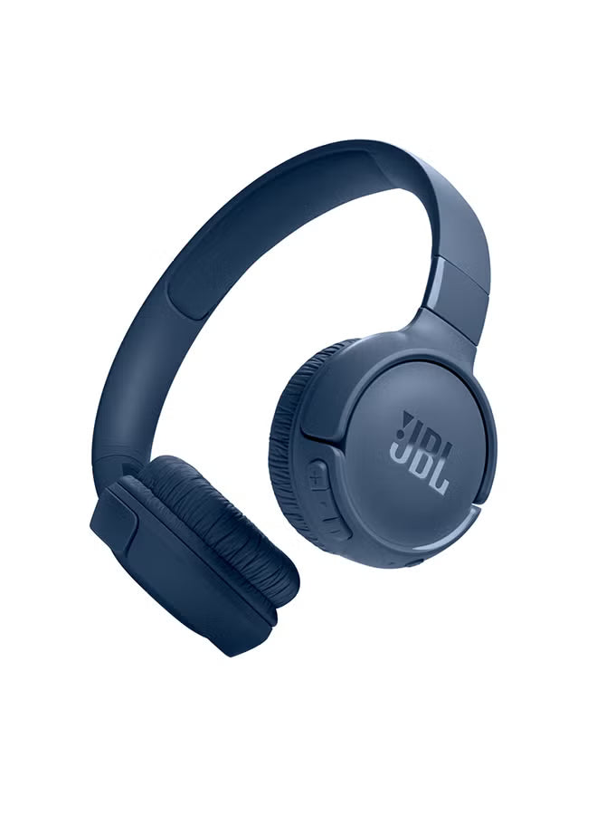JBL Tune 520Bt Wireless On Ear Headphones Pure Bass Sound 57H Battery