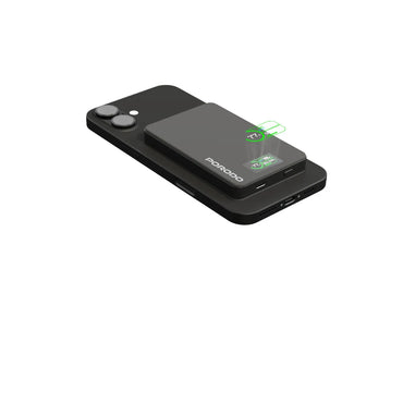 Porodo 10000mAh MagSafe Power Bank | 20W PD | 15W Wireless | TFT Display
