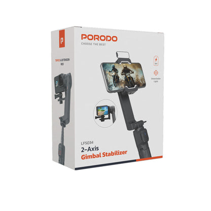Porodo 2-Axis Gimbal Stabilizer