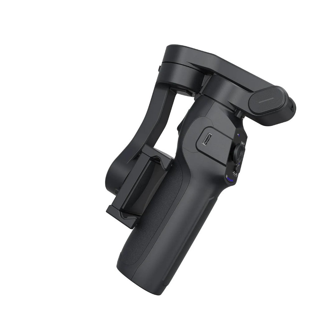 Porodo 3-Axis Gimbal Stabilizer with Magnetic Fill Light