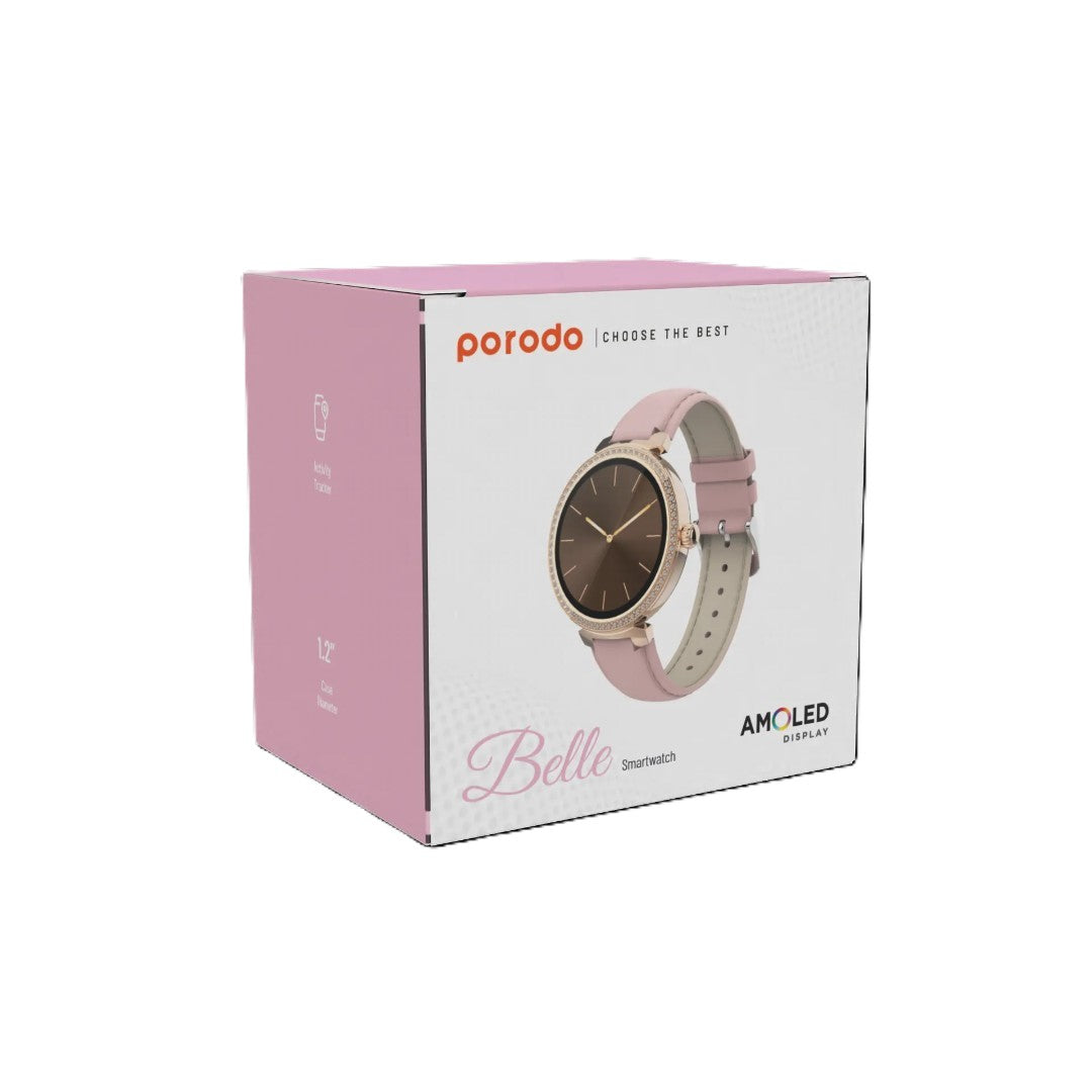 Porodo Belle Smart Watch – Elegant &amp; Smart Performance