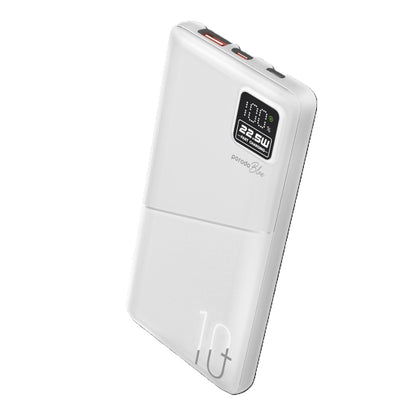 Porodo Blue 10000mAh Quick Charge Power Bank | USB-A &amp; USB-C Output