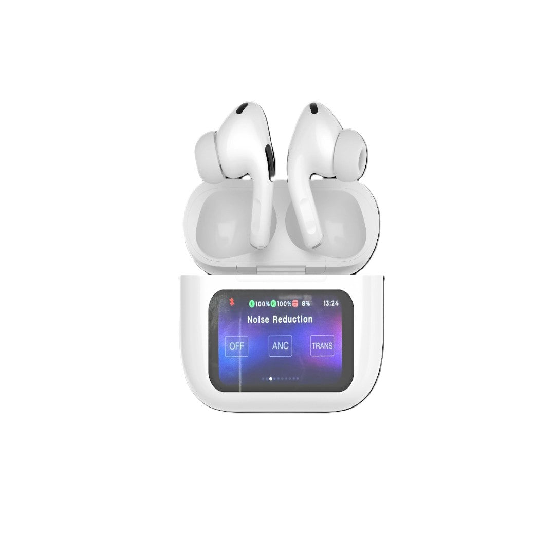Porodo Blue AirPods Pro 2 with Touch Display | ANC &amp; ENC