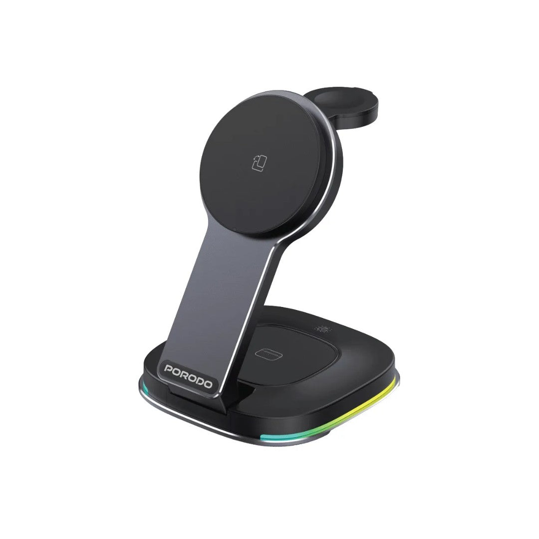 Porodo Compact Folding Wireless Charging Stand