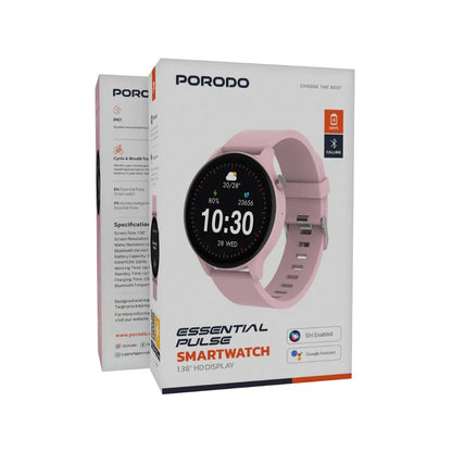 Porodo Essential Pulse Smart Watch 1.38" HD Display