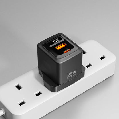 Porodo GaN 25W Dual-Port Wall Charger
