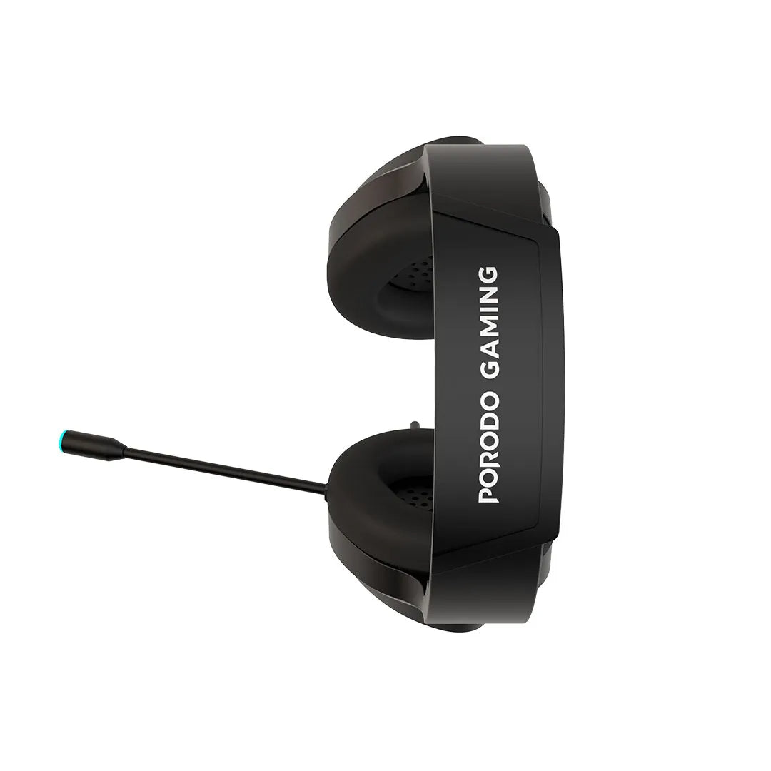 Porodo Gaming RGB Headphone | HD Sound &amp; Noise-Cancelling Mic