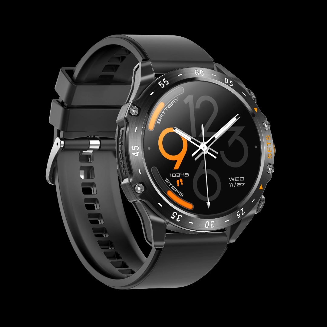 Porodo Hype Smartwatch With Earbuds – All-in-One Smart Lifestyle
