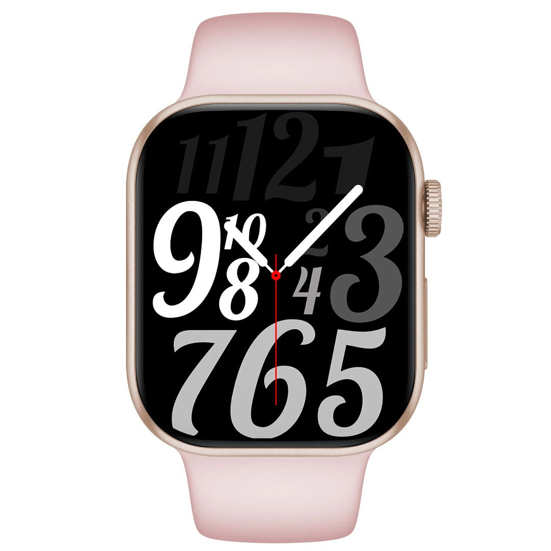 Porodo Jet Black Magnifico Pro Smart Watch – 2.0" AMOLED Display