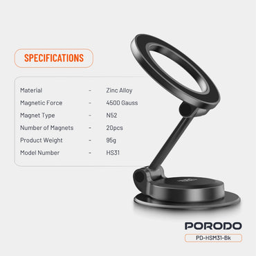 Porodo Maglock MagSafe Phone Mount