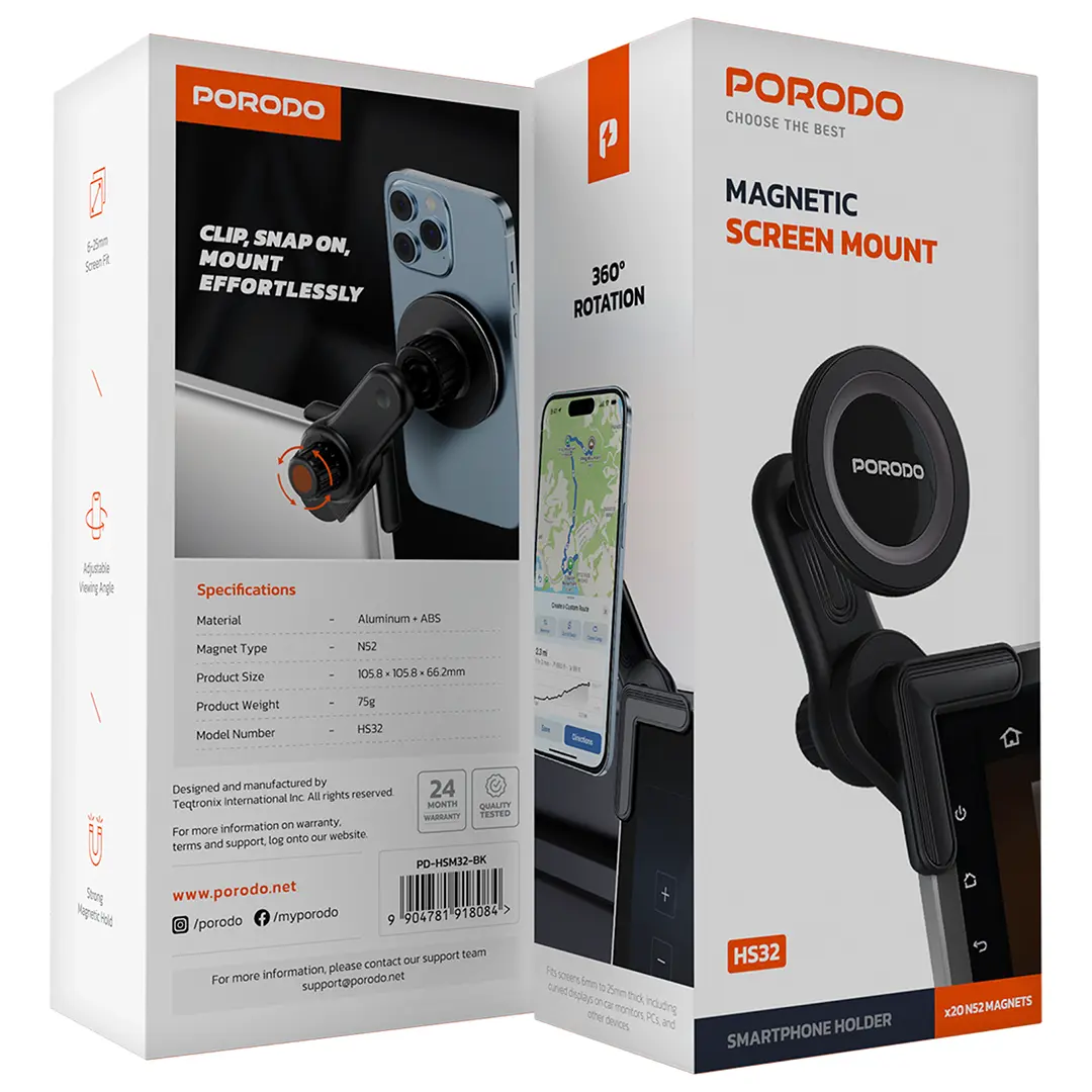 Porodo Magnetic Screen Mount