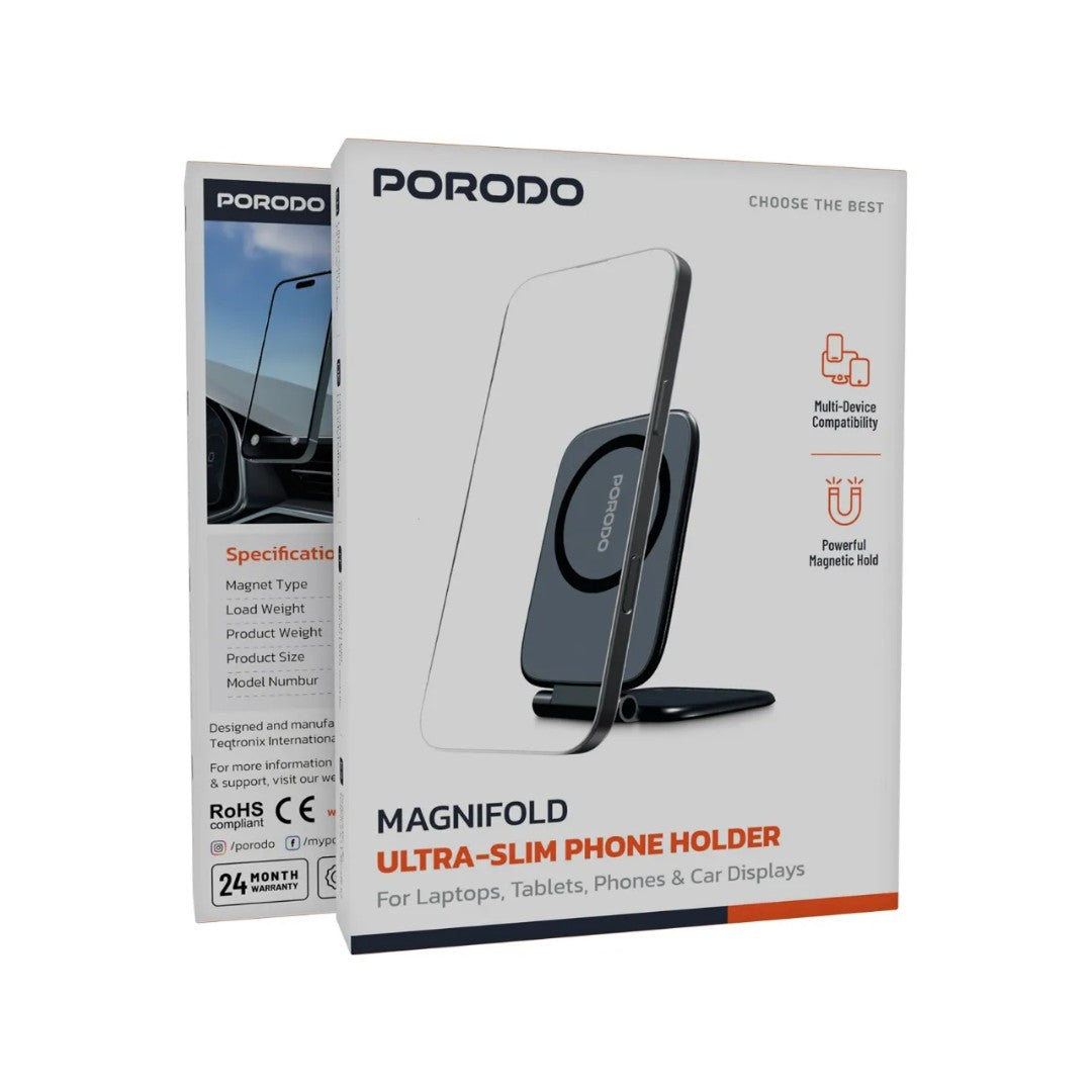Porodo Magnifold Ultra-Slim Phone Holder