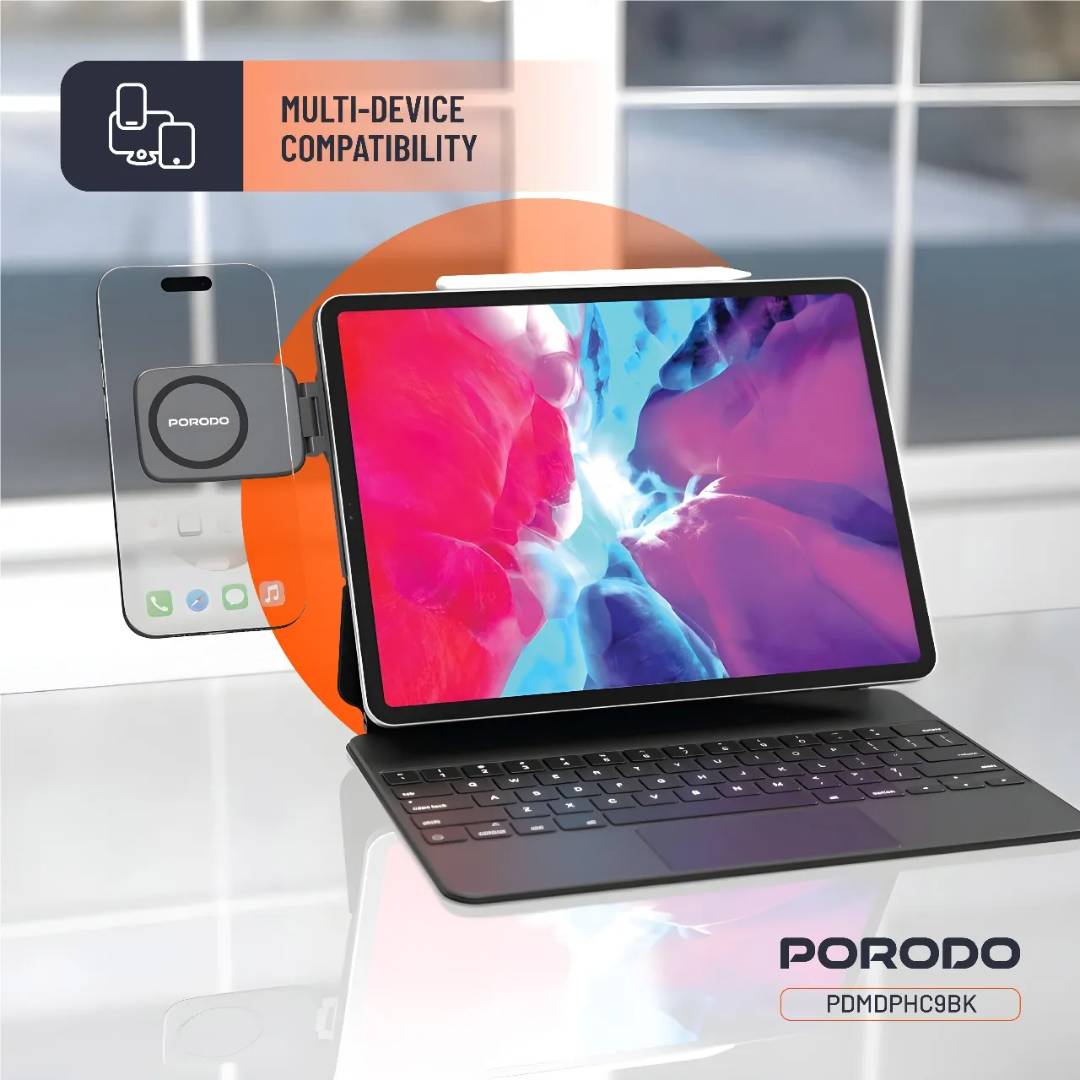 Porodo Magnifold Ultra-Slim Phone Holder
