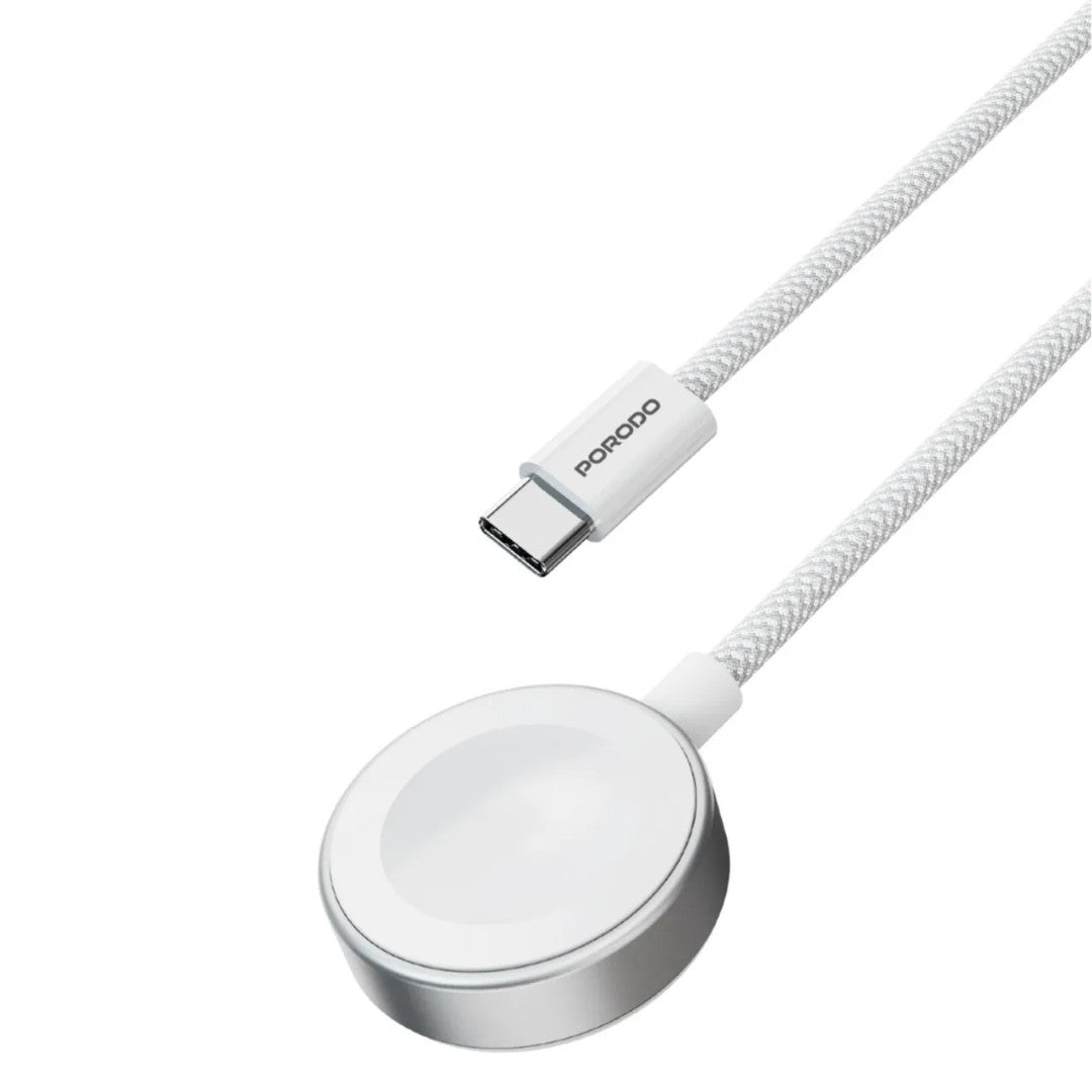 Porodo One Touch Magnetic Watch Charger – Fast, Secure &amp; Universal