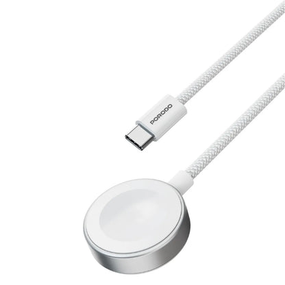 Porodo One Touch Magnetic Watch Charger – Fast, Secure &amp; Universal