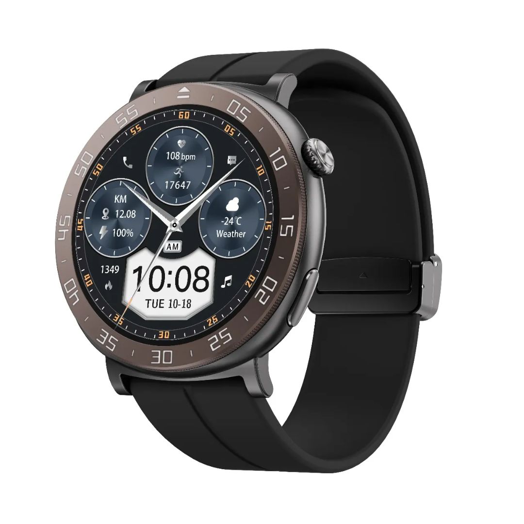 Porodo Salud Smart Watch 1.43" AMOLED Display