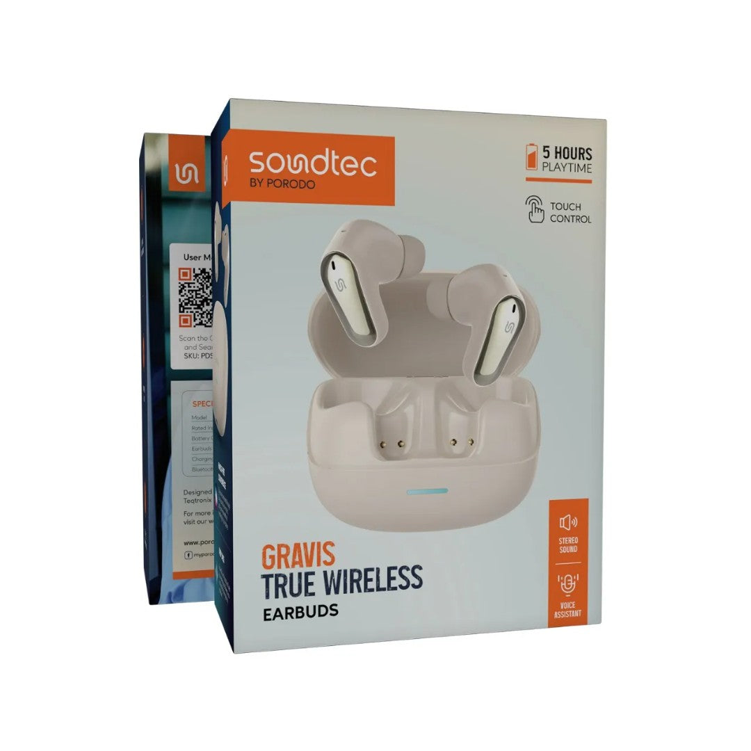 Porodo Soundtec Gravis True Wireless Earbuds