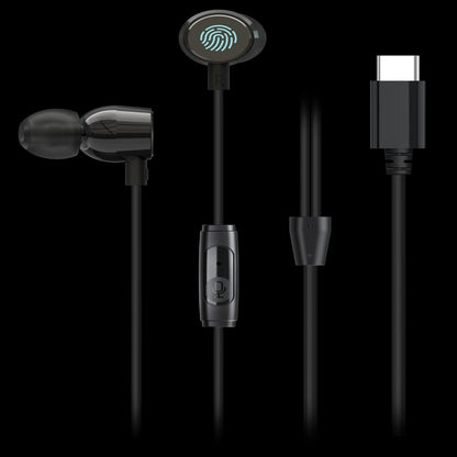Porodo Soundtec Touch Controls Earphone (Type-C)