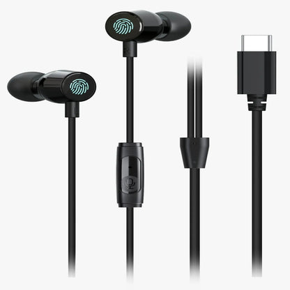 Porodo Soundtec Touch Controls Earphone (Type-C)