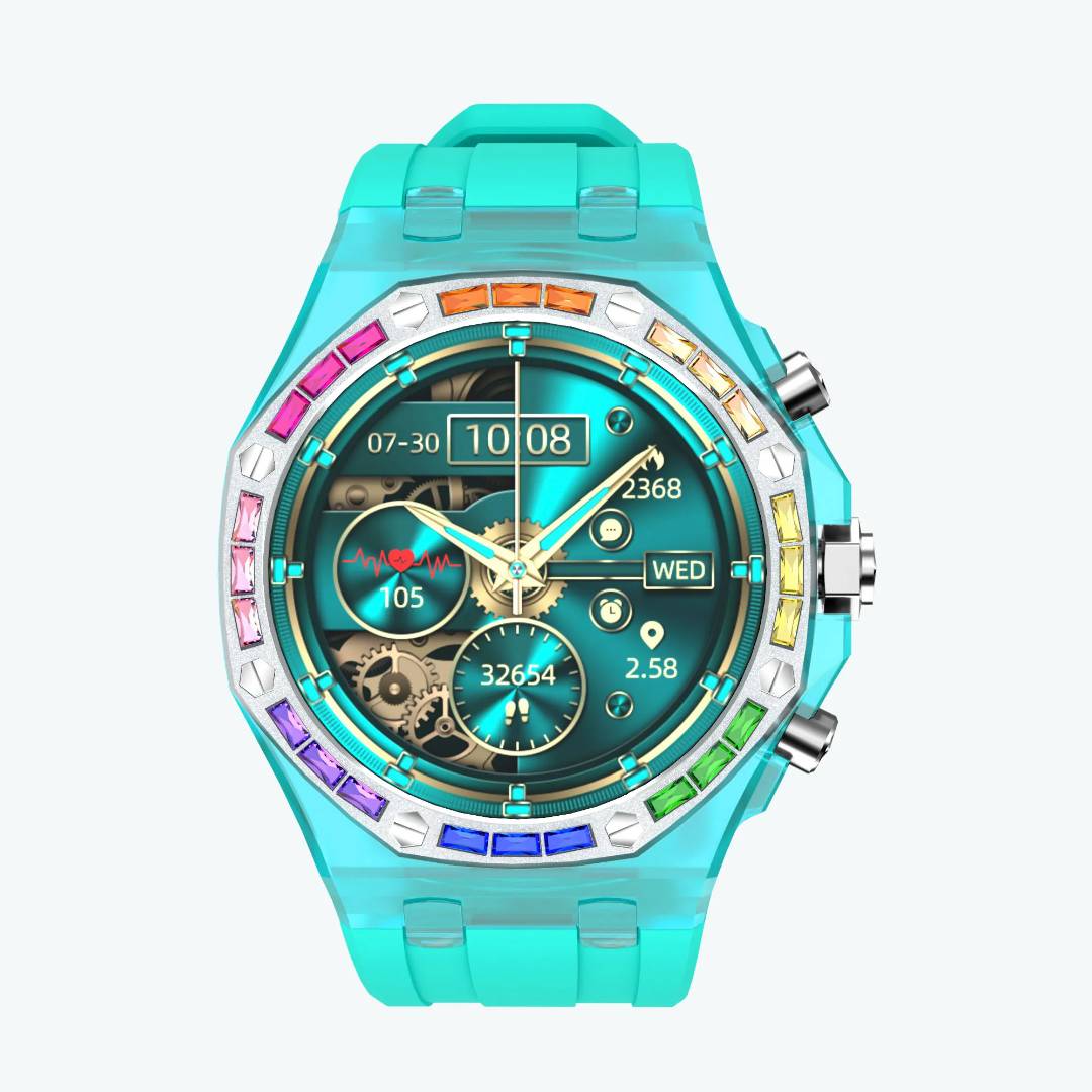 Porodo Transparent Cristallo AP – 1.43" AMOLED Smart Watch